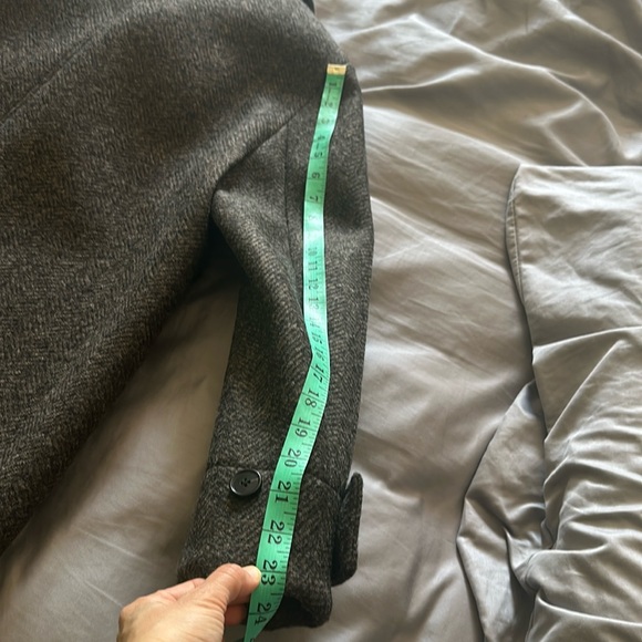 COS HERRINGBONE PEA COAT 6 NWT - Picture 17 of 17
